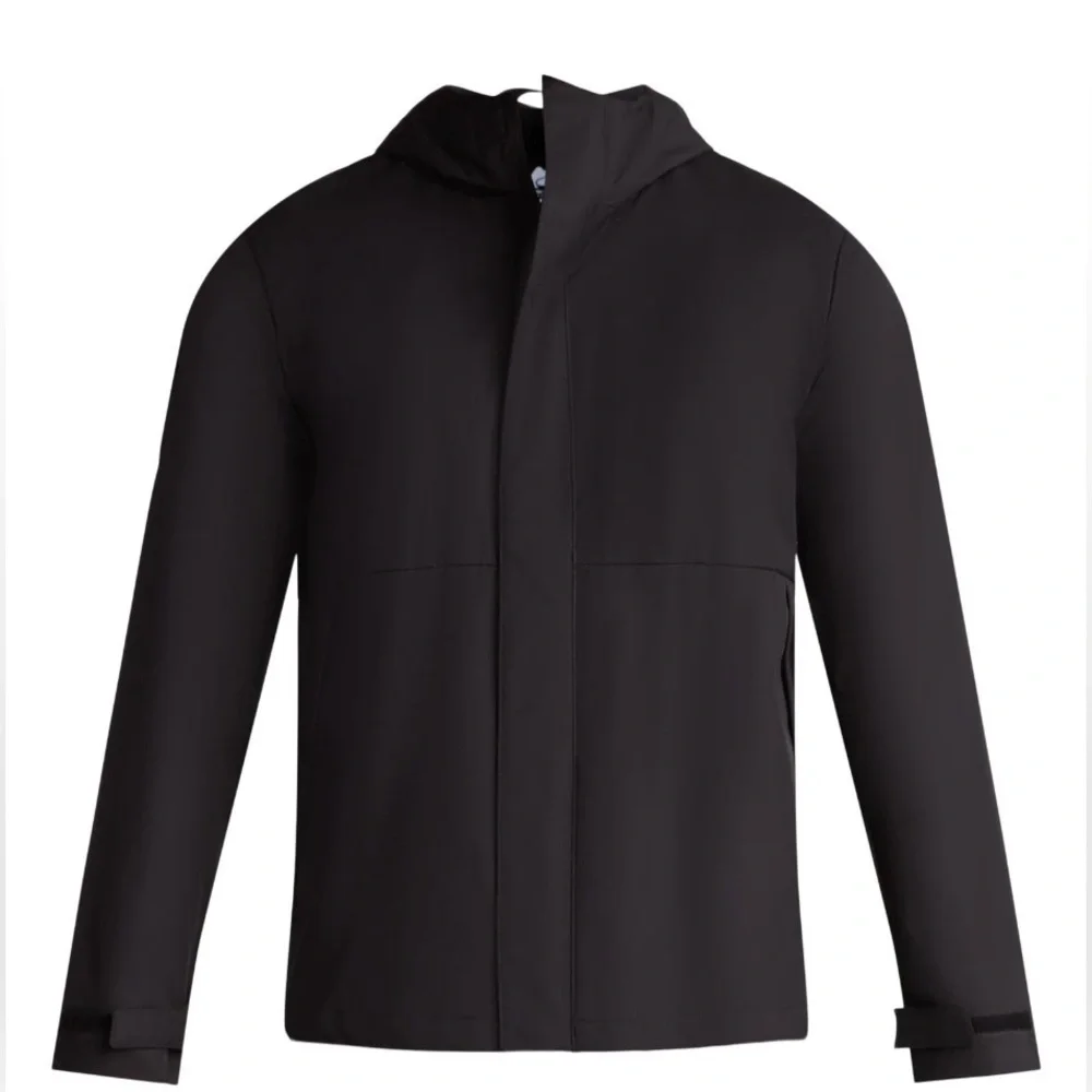 Ozark Trail Men's Rain Jacket with Hood - Picture 1 of 5